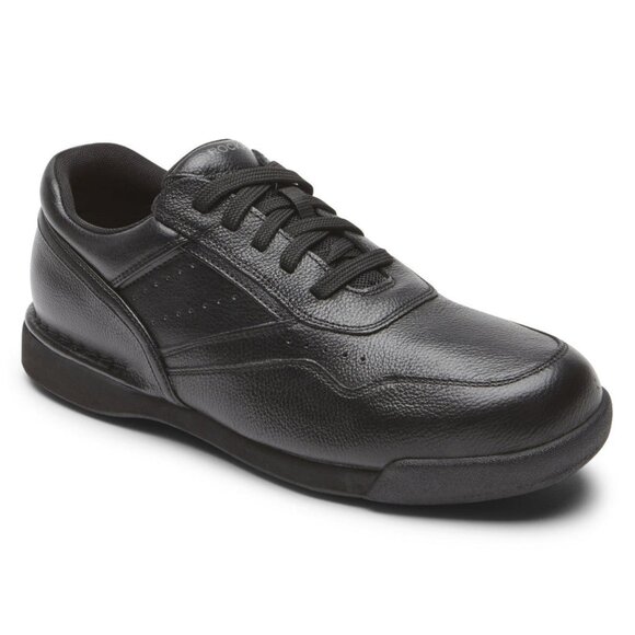 NEW | Rockport Mens Prowalker‎ MR7108W Black Leather Size 12 Wide - Picture 1 of 8
